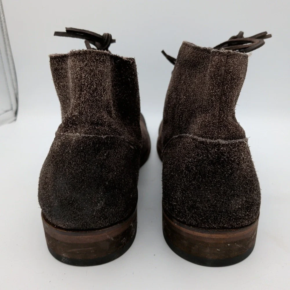 John Varvatos USA Mens Dark Brown Suede Chukka Boots F2281P3B Size 13M